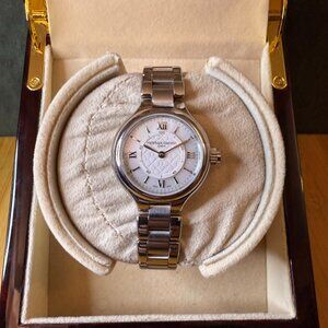 Frederique Constant Ladies Horological Smartwatch Swiss, White/Silver, 34mm NWOT
